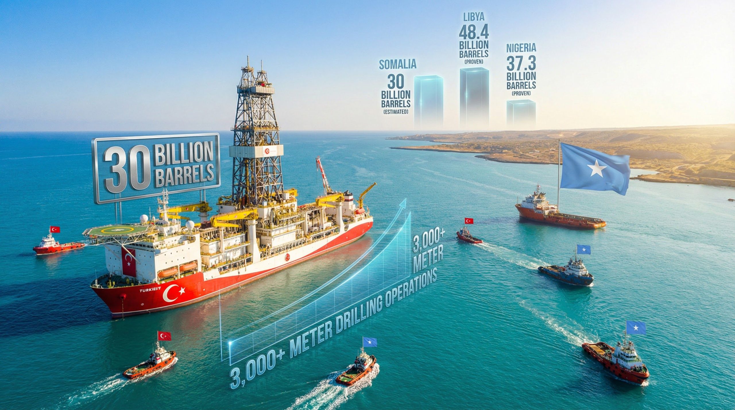 Somalia Advances Energy Ambitions with First Offshore Drill