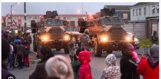 South African troops deployed to crime hotspots to combat gangs and violence