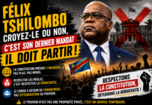 Félix Tshilombo: Respect the Constitution, Respect Democracy