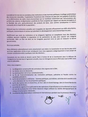 Plateforme politique